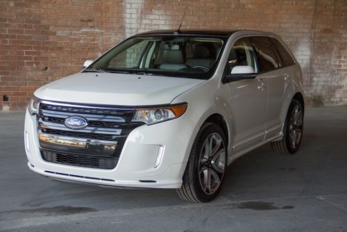 2013 ford edge sport loaded dvd tv 8k miles! loaded! full options! priced to se!