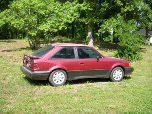 1988 ford escort gt hatchback 2-door 1.9l