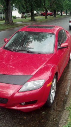 Mazda rx8 red very clean