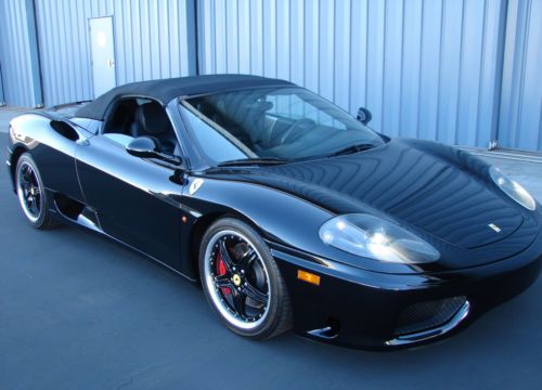 2003 ferrari 360 spider convertible 2-door 3.6l