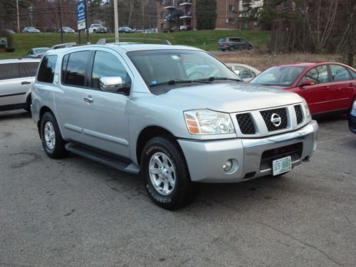 2004 nissan armada off road - 4x4 - moonroof - leather - loaded - no reserve!!!