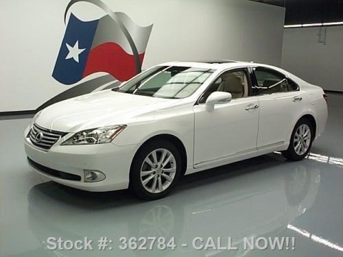 2010 lexus es350 sunroof climate seats sunshade 37k texas direct auto