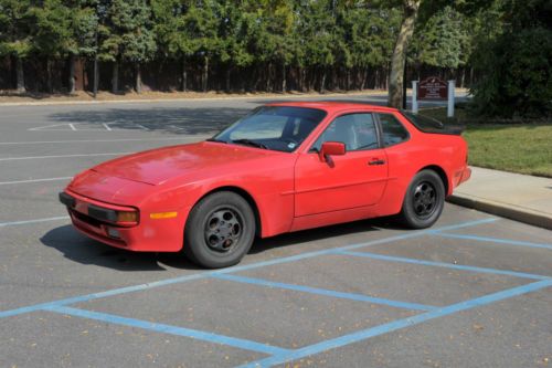 1987 porsche 944 na 5 speed 128k miles runs drives parts car or autocross track