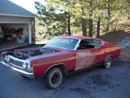 1969 ford cobra fastback 428cj original four speed car torino fairlane