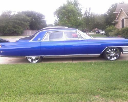 1963 cadillac fleetwood candy blue