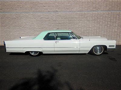 1966 cadillac coupe deville lowered fresh paint fresh interior great looking!!!!