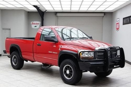 2006 dodge ram 2500 diesel 4x4 slt regular 
cab lifted long bed texas