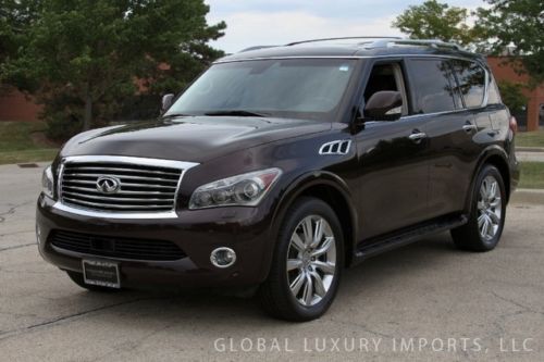 2011 infiniti qx56 8-passenger awd