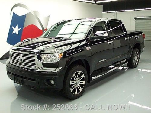 2012 toyota tundra limited crewmax 4x4 nav rear cam 16k texas direct auto