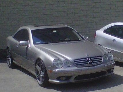 2003 mercedes supercharged cl 55 amg low miles! super rare! no reserve clean car