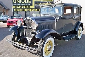 1931 ford model a sedan flathead v8!