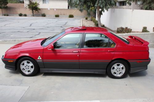 1991 alfa romeo 168 qv 3.0 v6 12v one owner, no rust, non smoker excellent