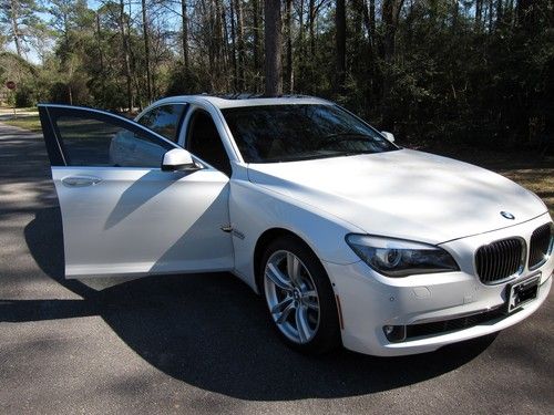 Beautiful rare mineral white 2011 bmw 750li
