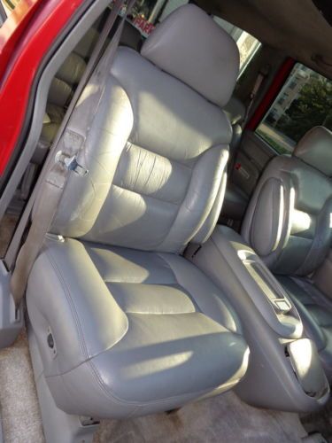 95 GMC YUKON SLT Z71 4X4 AUTO LEATHER 2 TV DVD CD MP3 USB DRIVES GOOD NO RUST, image 18