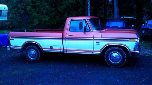 1976 ford ranger xlt camper special - 1979 1978 1977 &amp; wilderness camper