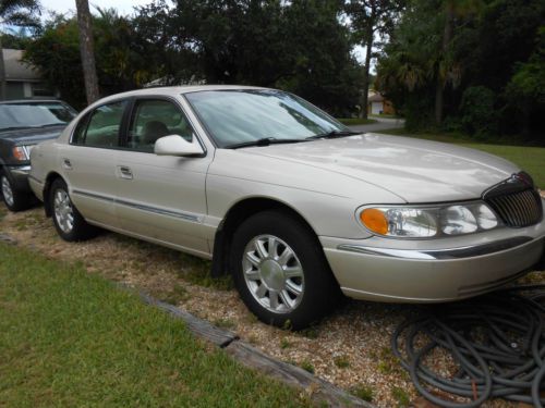 1999 lincoln continental base sedan 4-door 4.6l