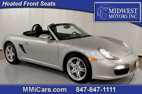 2007 porsche boxster  artic silver auto climate control heated seats 2008 2009