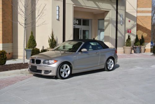 2009 bmw 128i convertible - pristine! premium sport cold - low 15k miles! nr!