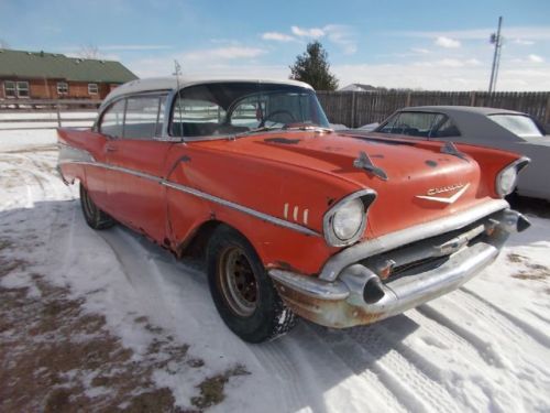 1957 CHEVROLET BEL AIR 2DR HARDTOP 283 AT, 49 K ACT MILES, LOW RESERVE, image 5