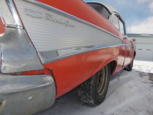 1957 CHEVROLET BEL AIR 2DR HARDTOP 283 AT, 49 K ACT MILES, LOW RESERVE, image 9