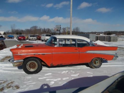 1957 CHEVROLET BEL AIR 2DR HARDTOP 283 AT, 49 K ACT MILES, LOW RESERVE, image 11