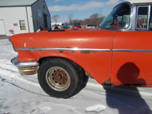 1957 CHEVROLET BEL AIR 2DR HARDTOP 283 AT, 49 K ACT MILES, LOW RESERVE, image 12