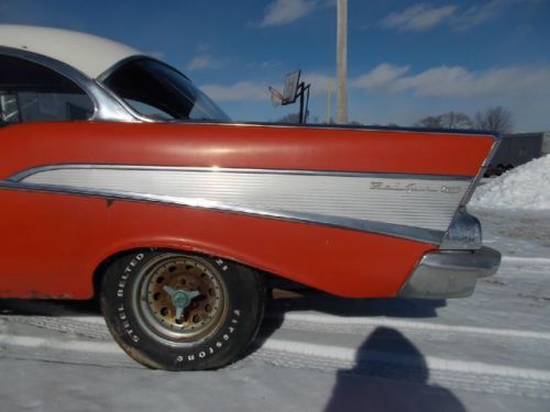 1957 CHEVROLET BEL AIR 2DR HARDTOP 283 AT, 49 K ACT MILES, LOW RESERVE, image 14