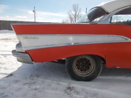 1957 CHEVROLET BEL AIR 2DR HARDTOP 283 AT, 49 K ACT MILES, LOW RESERVE, image 44