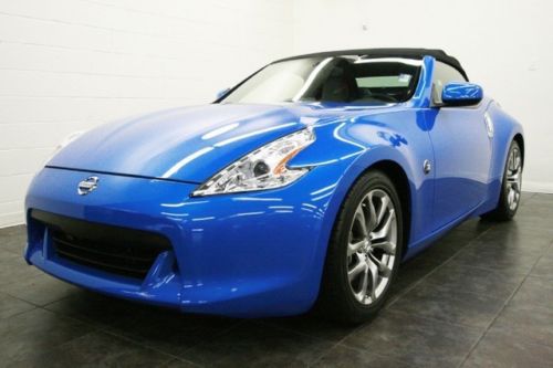 Nissan 370z grand touring navigation heated/cooled lea convertible rare color