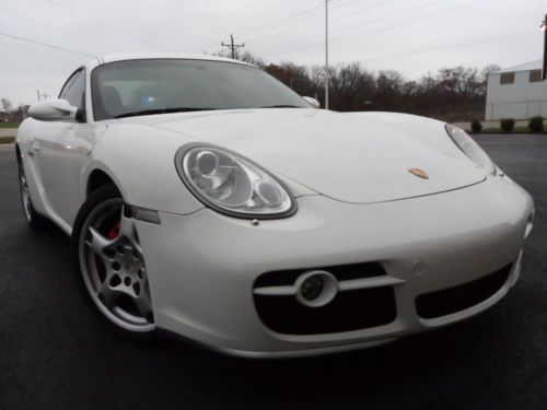 Cayman s with a six speed. california car leather heated seats power seats