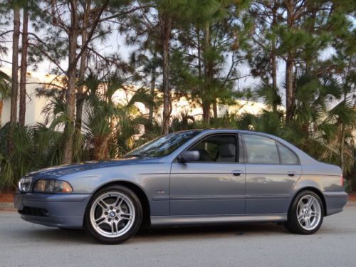 2002 bmw 540i v8 ///m sport * no reserve * fast! well maintained! rare! florida