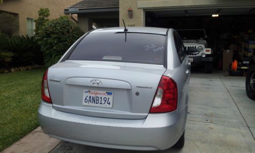 2007 Hyundai Accent GLS Sedan 4D - Silver, US $4,200.00, image 3