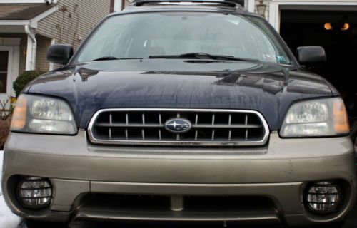 ((no reserve)) ... 2003 subaru outback base wagon 4-door 2.5l