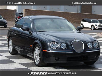 06 jaguar s type v6  leather moon roof 69 k miles clean car fax