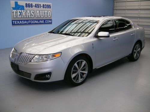 We finance!!!  2009 lincoln mks pano roof nav heated leather thx texas auto