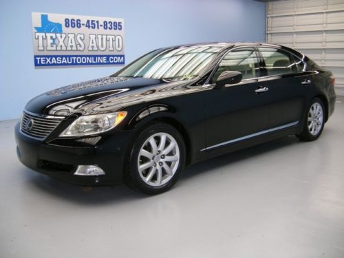 We finance!!  2007 lexus ls 460l executive roof nav tv heated leather texas auto