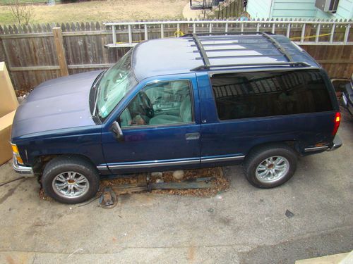 1995 chevy tahoe 4x4  2dr 6,5 turbo diesel