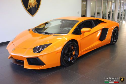 Lp 700-4 coupe, arancio atlas/nero ade, well option&#039;d, very clean, low miles