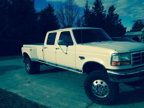 1994 ford f-350 xlt crew cab pickup 4-door 7.3l