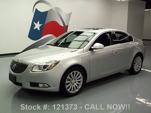 2012 buick regal premium 2 htd leather sunroof nav 6k! texas direct auto