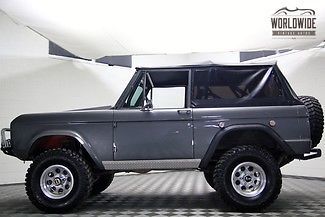 1968 ford bronco custom 4x4 - restored and customized! v8!! beautiful condition!