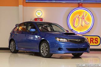 2009 subaru impreza wrx w/premium pkg! manual, cloth seats, performance intake