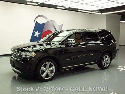 2012 dodge durango citadel hemi sunroof nav 20&#039;s 22k mi texas direct auto