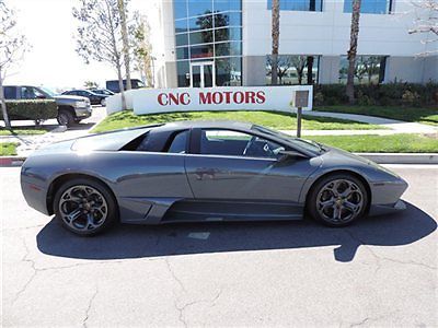 2007 lamborghini murcielago lp640 lp-640 lp 640 grigio telesto 14,572 miles