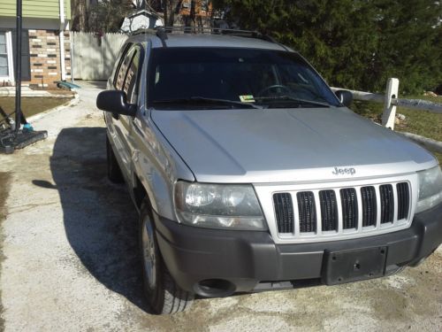 Jeep cherokee 2004, 4wd, silver