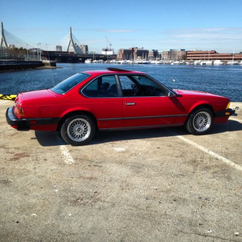 1986 bmw 635csi base coupe 2-door 3.5l