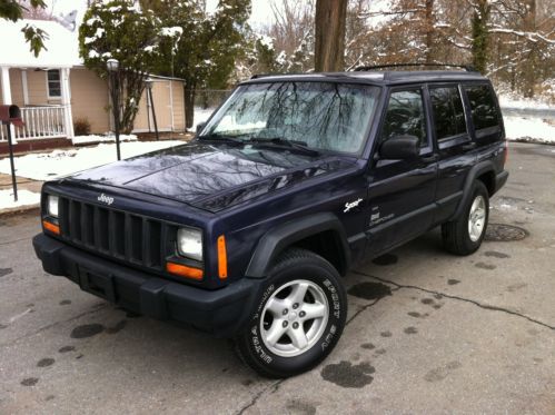 1998 jeep cherokee classic sport 4.0l- warranty-65 pictures- alu rims-135k