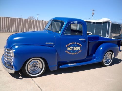 1952 chevy pick up. custom built from the ground up. everything new.