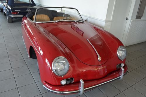 1959 porsche 356a convertible d in highly restored condition.