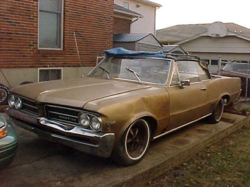 1964 pontiac lemans convertible 326 automatic &#039;64 gto tempest